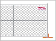 Chain Link Panel Fence
