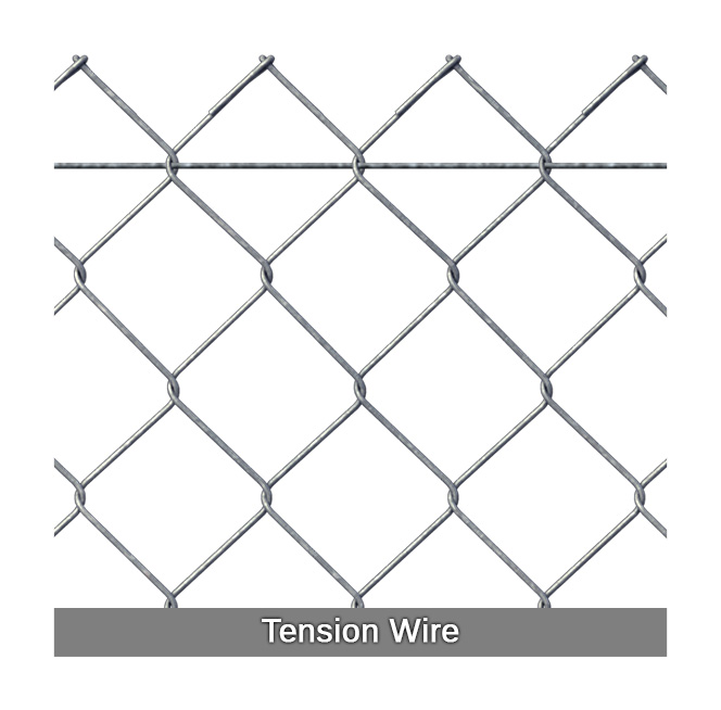 lightweight chain link fence